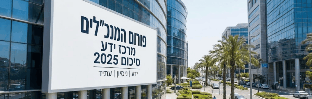 מסע בעשייה של פורום המנכ"לים 2025 תובנות, מגמות וכלים להצלחה