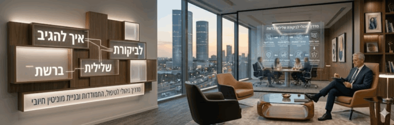 איך להתמודד עם ביקורת שלילית