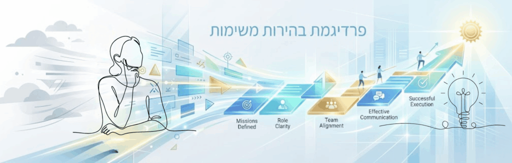 פרדיגמת "בהירות משימות" בניהול ארגוני: מודלים, ממצאים ויישומים