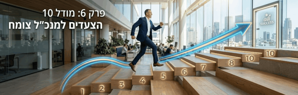 פרק 6: מודל 10 הצעדים למנכ"ל צומח