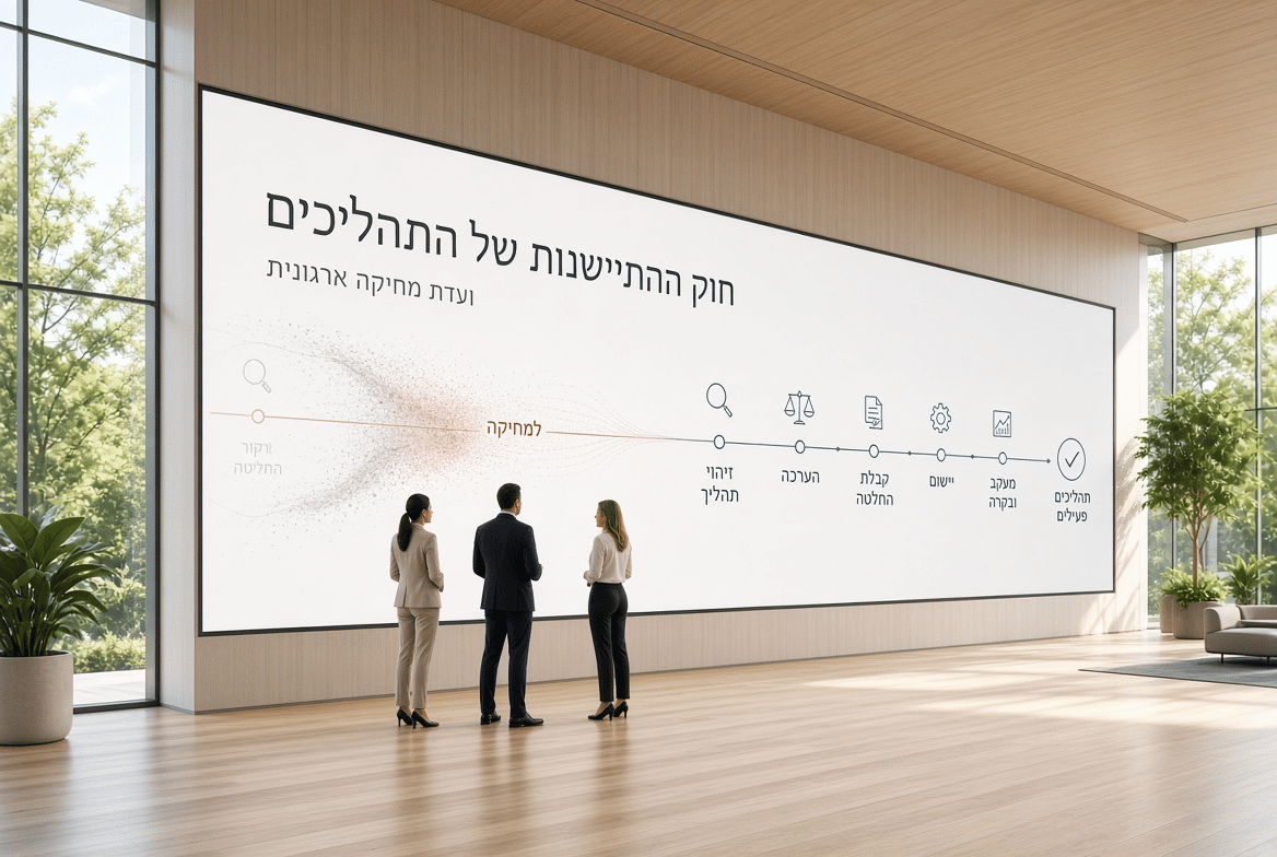 חוק ההתיישנות של התהליכים ומנגנון ועדת מחיקה ארגונית